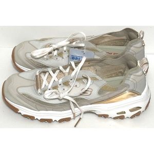 Skechers D'LITES - Womens PREMIUM HERITAGE 149495 OFWT Sz 11 NEW